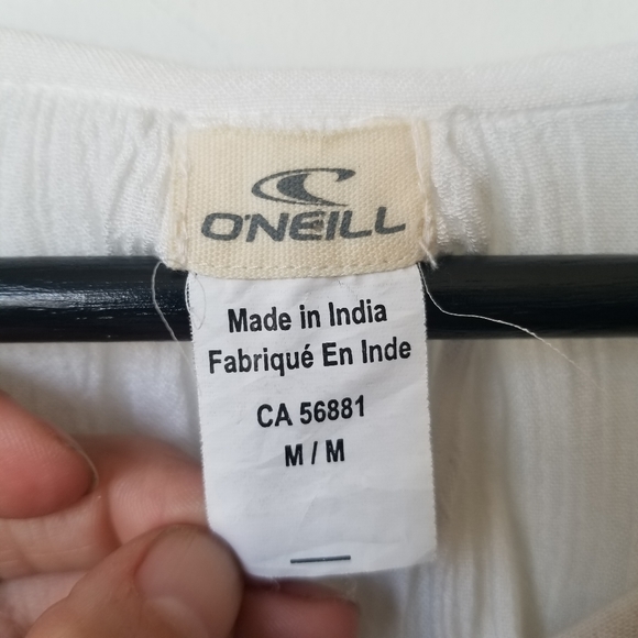 O'Neill women's white flowy Bell sleeve blouse - Picture 3 of 12